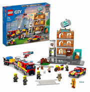 image //www.c...LEGO City Fire Brigade 60321 Building Kit 766 Pieces