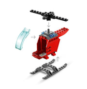 image //www.c...LEGO City Fire Helicopter 60318 Building Kit 53 Pieces