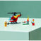 imag5LEGO City Fire Helicopter 60318 Building Kit 53 Pieces