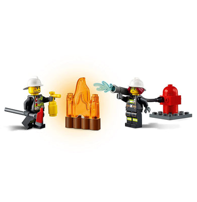 imagLego City Fire Ladder Truck 60280 Building Kit 88 Pieces