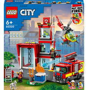 image //www.c...LEGO City Fire Station 60320 Building Kit 540 Pieces