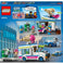 imag6LEGO City Ice Cream Van Police Chase 60314 Building Kit 317 Pieces
