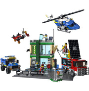image //www.c...LEGO City Police Chase at The Bank 60317 Building Kit 915 Pieces