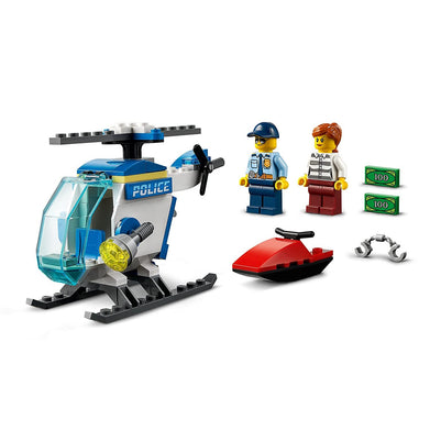 imagLEGO City Police Helicopter 60275 Building Kit 51 Pieces
