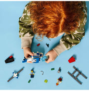 image //www.c...LEGO City Police Helicopter 60275 Building Kit 51 Pieces
