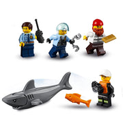 image //www.c...LEGO City Seaside Police and Fire Mission 60308 Building Kit