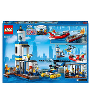 image //www.c...LEGO City Seaside Police and Fire Mission 60308 Building Kit