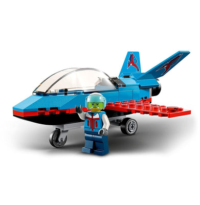 imagLEGO City Stunt Plane 60323 Building Kit 59 Pieces