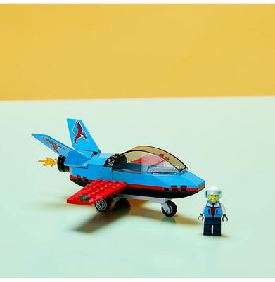 imagLEGO City Stunt Plane 60323 Building Kit 59 Pieces