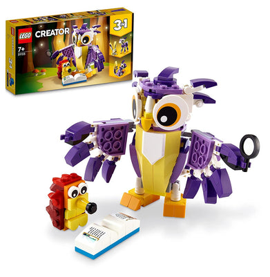 imagLEGO Creator 3in1 Fantasy Forest Creatures 31125 Building Kit 175 Pieces