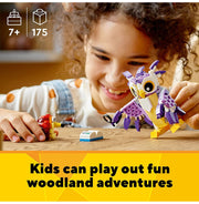 image //www.c...LEGO Creator 3in1 Fantasy Forest Creatures 31125 Building Kit 175 Pieces