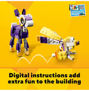 image //www.c...LEGO Creator 3in1 Fantasy Forest Creatures 31125 Building Kit 175 Pieces