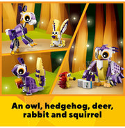 image //www.c...LEGO Creator 3in1 Fantasy Forest Creatures 31125 Building Kit 175 Pieces