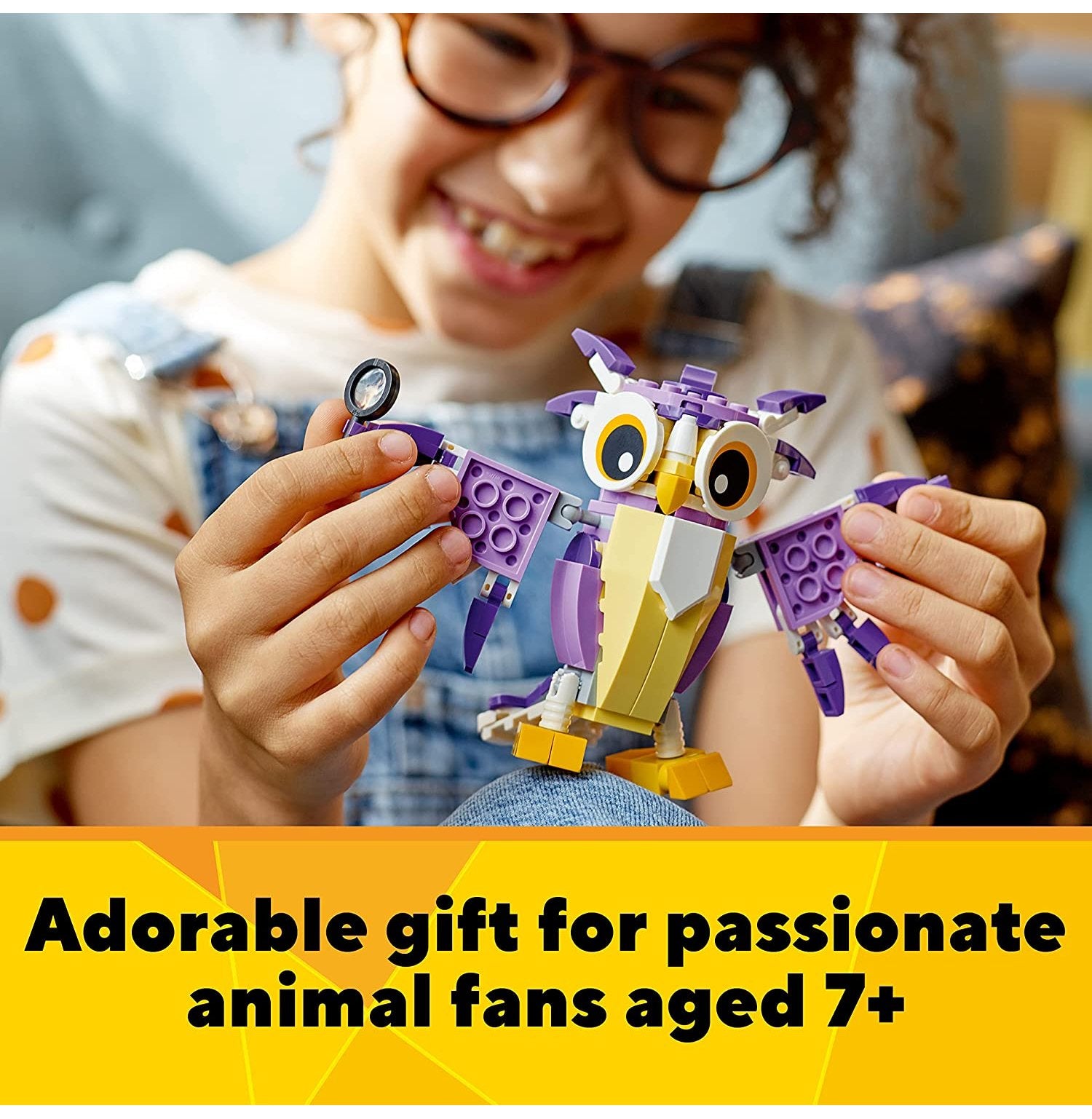 LEGO Creator 3in1 Fantasy Forest Creatures 31125 Building Kit (175