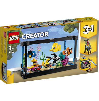 imagLEGO Creator 3in1 Fish Tank 31122 Building Kit 352 Pieces