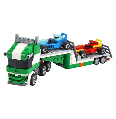 imagLEGO Creator 3in1 Race Car Transporter 31113 Building Kit; Makes a Great Gift for Kids Who Love Fun Toys and Creative Building