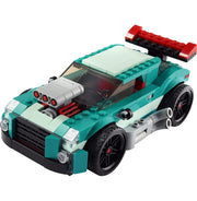 image //www.c...LEGO Creator 3in1 Street Racer 31127 Building Kit 258 Pieces