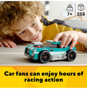 image //www.c...LEGO Creator 3in1 Street Racer 31127 Building Kit 258 Pieces