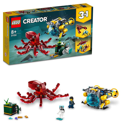 imagLEGO Creator 3in1 Sunken Treasure Mission 31130 Building Kit