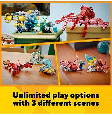 imagLEGO Creator 3in1 Sunken Treasure Mission 31130 Building Kit