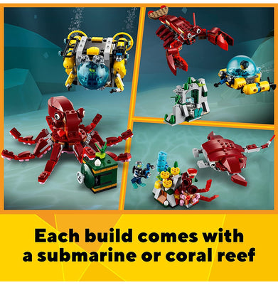 imagLEGO Creator 3in1 Sunken Treasure Mission 31130 Building Kit