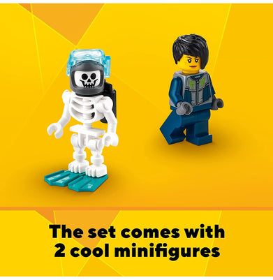 imagLEGO Creator 3in1 Sunken Treasure Mission 31130 Building Kit