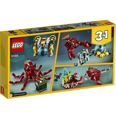imagLEGO Creator 3in1 Sunken Treasure Mission 31130 Building Kit