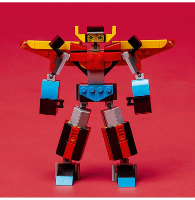 imagLEGO Creator 3in1 Super Robot 31124 Building Kit 159 Pieces