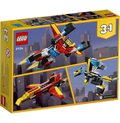 imagLEGO Creator 3in1 Super Robot 31124 Building Kit 159 Pieces