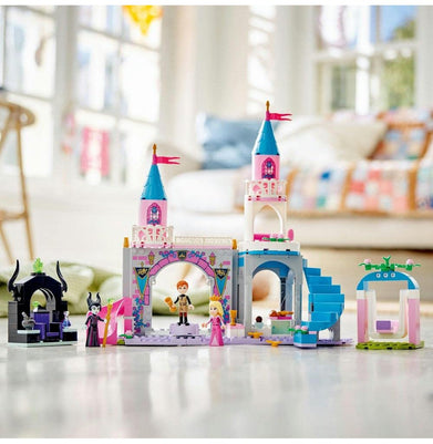 imagLEGO ǀ Disney Aurora’s Castle 43211 Building Toy Set