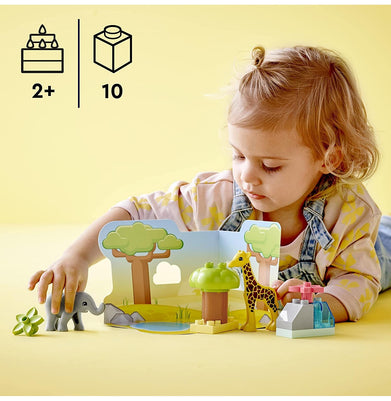 imagLEGO DUPLO Wild Animals of Africa 10971 Building Toy 10%OFF, 3-5 Years Toys & Games, 6-8 Years Toys & Games, 9-12 Years Toys & Games, Activity, Beyond Books, Blocks & Construction, BOOKS5, LEGO, LEGO DUPLO Wild Animals of Africa 10971 Building Toy, Non Discounted Products, Toys & Games crossword.in