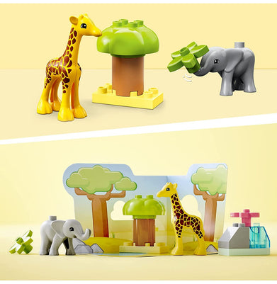 imagLEGO DUPLO Wild Animals of Africa 10971 Building Toy 10%OFF, 3-5 Years Toys & Games, 6-8 Years Toys & Games, 9-12 Years Toys & Games, Activity, Beyond Books, Blocks & Construction, BOOKS5, LEGO, LEGO DUPLO Wild Animals of Africa 10971 Building Toy, Non Discounted Products, Toys & Games crossword.in