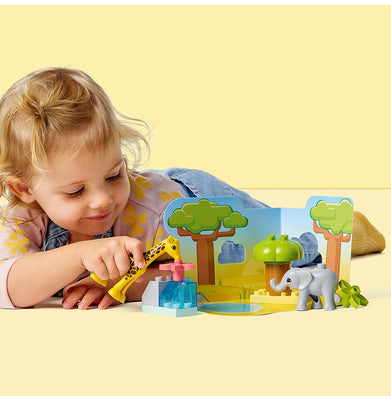 imagLEGO DUPLO Wild Animals of Africa 10971 Building Toy 10%OFF, 3-5 Years Toys & Games, 6-8 Years Toys & Games, 9-12 Years Toys & Games, Activity, Beyond Books, Blocks & Construction, BOOKS5, LEGO, LEGO DUPLO Wild Animals of Africa 10971 Building Toy, Non Discounted Products, Toys & Games crossword.in
