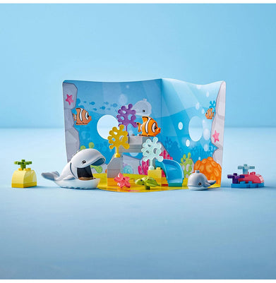 imagLEGO DUPLO Wild Animals of The Ocean 10972 Building Toy