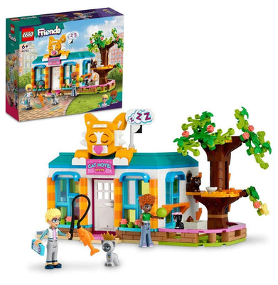 imagLEGO Friends Cat Hotel 41742 Building Toy Set