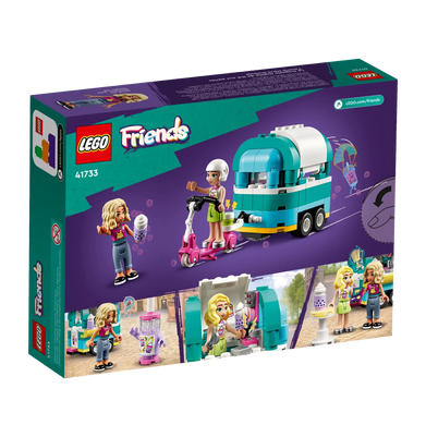 imagLEGO Friends Mobile Bubble Tea Shop 41733 Building Toy Set 109 Pieces