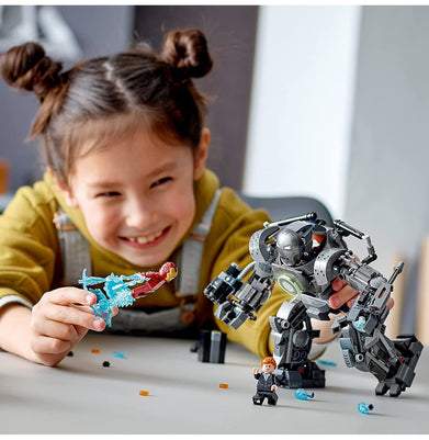 imagLEGO Marvel Iron Man: Iron Monger Mayhem 76190 Collectible Building Kit with Iron Man, Obadiah Stane and Pepper Potts; New 2021 479 Pieces