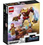 image //www.c...LEGO Marvel Iron Man Mech Armour 76203 Building Kit 130 Pieces