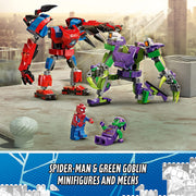 image //www.c...LEGO Marvel Spider-Man & Green Goblin Mech Battle 76219 Building Kit 298 Pieces