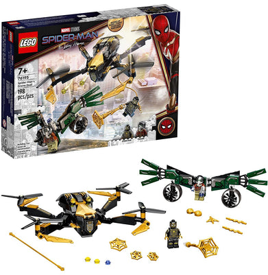 imagLego Marvel Spider-Man Multicolor Block Construction For Kids 76195 Spider-Man’s Drone Duel V29