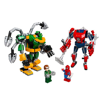 imagLEGO Marvel Spider-Man: Spider-Man & Doctor Octopus Mech Battle 76198 Building Kit 305 Pieces