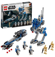 image //www.c...LEGO Star Wars 501st Legion Clone Troopers 75280 Building Kit 285 Pieces