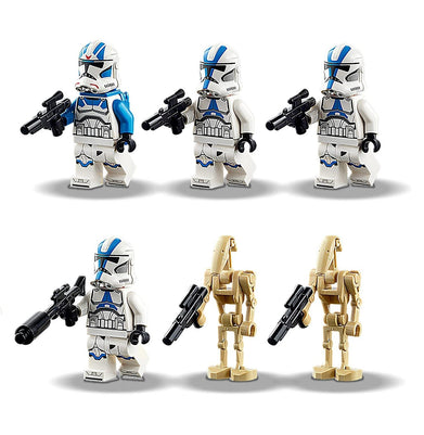 imagLEGO Star Wars 501st Legion Clone Troopers 75280 Building Kit 285 Pieces