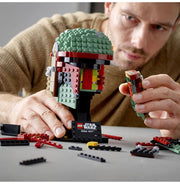 image //www.c...LEGO Star Wars Boba Fett Helmet 75277 Collectible Building Kit 625 Pieces