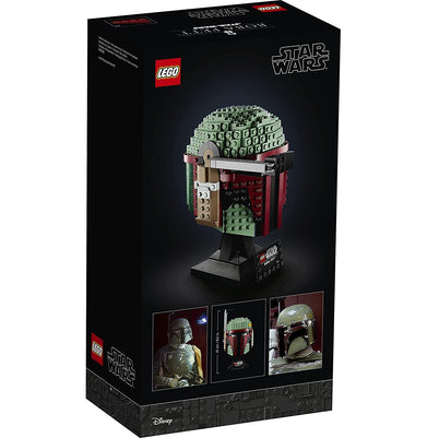 imagLEGO Star Wars Boba Fett Helmet 75277 Collectible Building Kit 625 Pieces