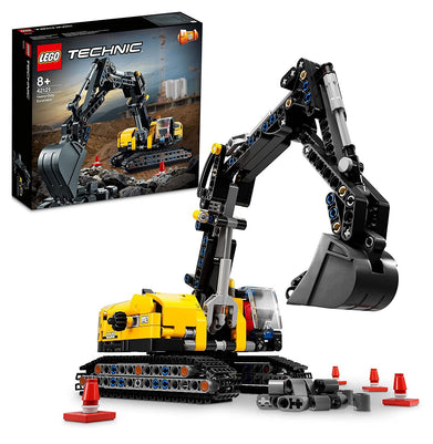 imagLego Technic Heavy-Duty Excavator 42121 Building Kit Multicolor -569 Pieces