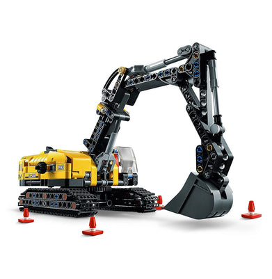 imagLego Technic Heavy-Duty Excavator 42121 Building Kit Multicolor -569 Pieces