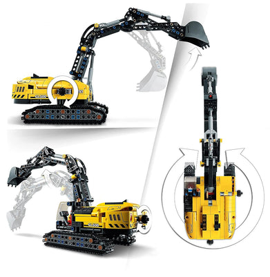 imagLego Technic Heavy-Duty Excavator 42121 Building Kit Multicolor -569 Pieces