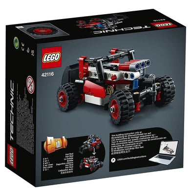 imagLEGO Technic Skid Steer Loader 42116 Building Kit 139 Pieces