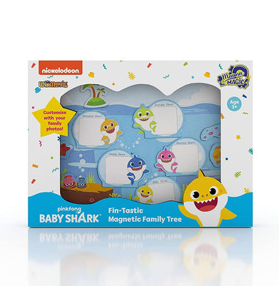 imagMagna Magic Baby Shark Fin-Tastic Magnetic Family Tree